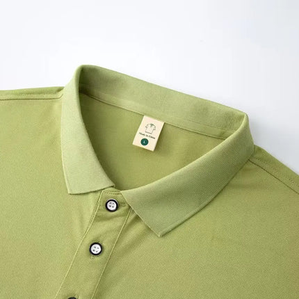 Summer Casual Sports Quick-drying Lapel Short-sleeved POLO Shirt 23 Solid Color Shirt Cycling Suit Fitness Suit For Men S-4XL