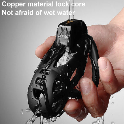 Adult Toys for Male Penis Lock Chastity Cage with 2 Keys And 3 Rings For Men Comfortable And Breathable Cock Ring Penis Sex Toys