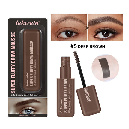 Superfluff Volumizing Brow Mousse Tint for Eyebrows Tinted Brow Gel  Brown Long Lasting Waterproof Eyebrow Tattoo  Dye Cosmetics