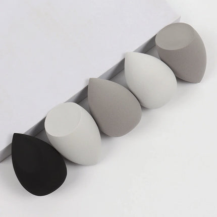 5-Pack Dual-Use Makeup Sponge Set - Velvet for Liquid/Cream/Powder | Vegan Eco-Friendly Travel Essentials