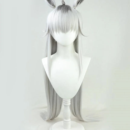 Uma Musume Pretty Derby cosplay Oguri Cap wig Anime Party Ears Tail synthetic heat-resistant Wig