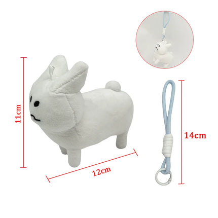 TreasuringU New 30cm Chance Plush Toys Cute Cartoon Rabbits Stuffed Dolls Slasher Game Plushie For Boy Girl Birthday Gifts