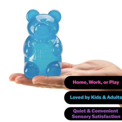 8cm NeeDoh Cute Gummy Bear Sensory Squeeze Toy with Jelly-like Filling Slow Rebound Stress Relief Toy To Alleviate Anxiety****