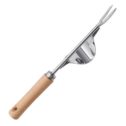 Manual Weed Remover With V-Shaped Fork Long Handle Garden Lawn Weeder Outdoor Yard Grass Root Puller Tools For BHL1239-cat