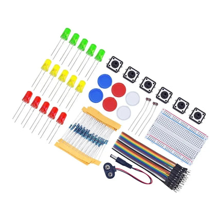 DIY Electronic Starter Kit for UNO R3 Arduino Circuit Board Electronics 12-in-1 Programmable Engineering Coding Education