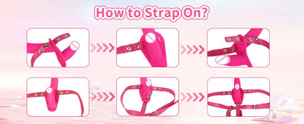 Double Penis Vibrator Dual Ended Strap on Elastic Harness Belt Strap On Dildo Adult Sex Toys for Woman Couples Anal Soft Dildos