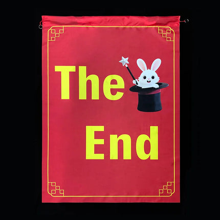 flower to Scroll Magic Tricks Magician Stage Party Illusions accessories Gimmick Props Mentalism Appearing Funny the end thanks