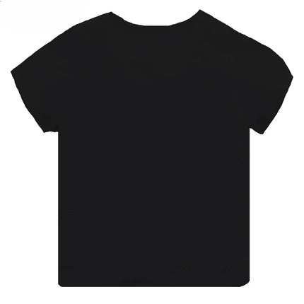 Hot Sale The Amazing Digital Circus Print Kids T-shirt Girls Clothes Baby Boys Black Short Sleeve Cotton T Shirt Children Tops