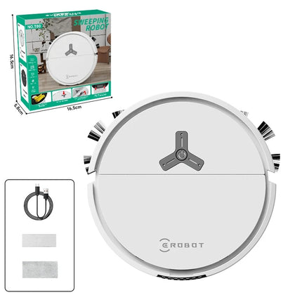 Lenovo 3 in 1 Smart Sweeping Robot Aspirateur Staubsauger Robot Vacuum Cleaner 4000Pa Carpet Hard Floor Home Cleaning Appliances