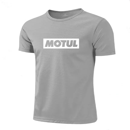 2025 Men T Shirt Casual RACEROOM Motul Motor Oil T-shirt Graphic polyester Sports Tops Breathable Comfortable Streetwear