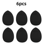 6pcs black