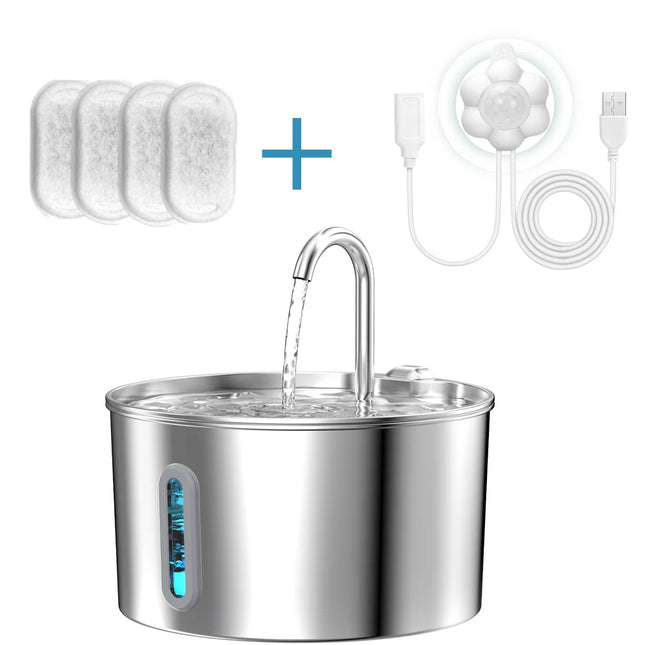 automatic cat water fountain combo; automatic dog water fountain; separate cat water fountain filter; Can choose