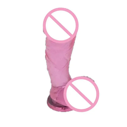 Soft Pink Dildo with Suction Real Dildo Fake Dick Penis Erotic Adult Gay Sex Toys Anal Plugs for Women Sexyshop Penis Products