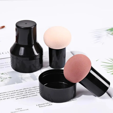 Mushroom Head Makeup Sponge Dry Wet Dual-use Cosmetic Powder Puff with Professional Foundation Creams Beauty Tools