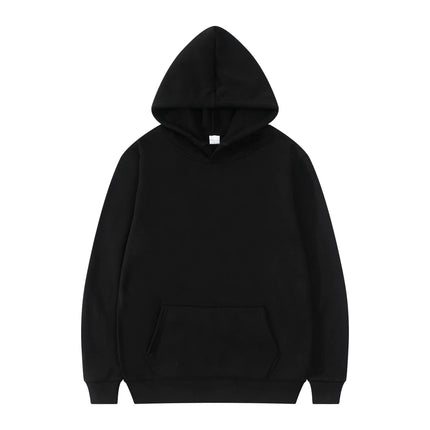 Men Fashion Hooded Sweatshirt Pullover Hoodie Unisex Black White Hoodies For Men Sudaderas Para Hombres Polerones hit product