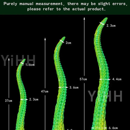 Long Butt Plug Silicone Long Anal Plug Tentacle Dildo Penis With Suction Cup Big Anal Sex Toys Progressive Vaginal Massage