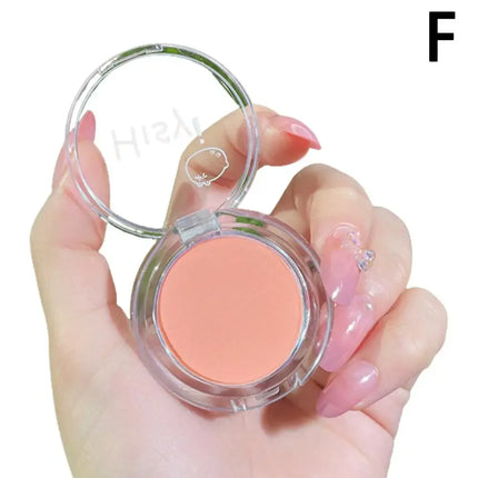 Girl Matte Blush Peach Cream Makeup Pink Blush Red Blush Cheek Cosmetics Blush Tint Blusher Cheek Palette Contour Ro W9J3