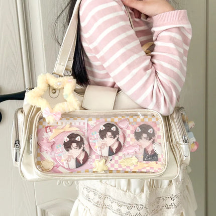 Original Daily underarm bags Versatile Messenger bags Transparent Bag for Female handbag designer bag