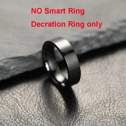 2026 New Smart Ring Heart Rate Blood Pressure Sleep Monitoring Motion Tracking IP68 Waterproof Men Women Smart Ring Holiday Gift