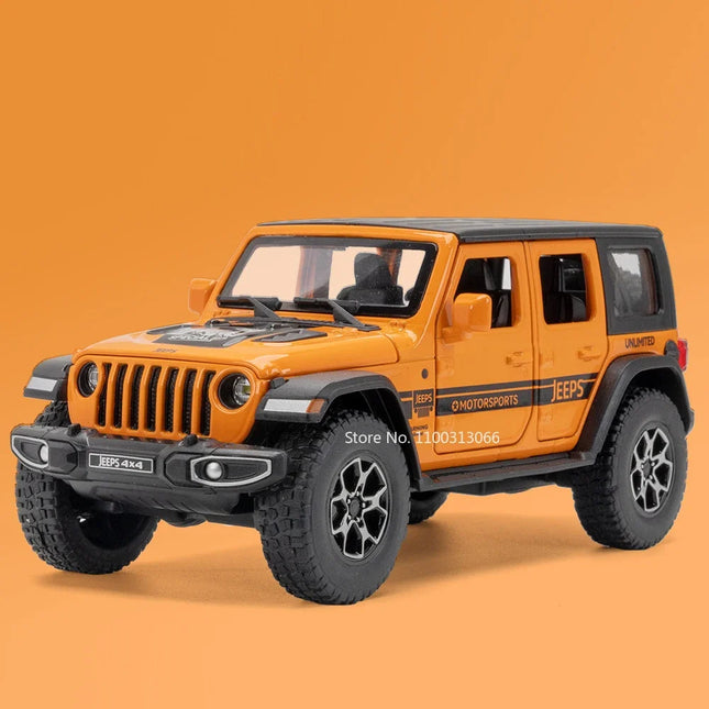 1:32 Alloy Wrangler 4x4 G63 Toys Cars Models Doors Opened SUV with Light Sound Off-road Vehicles for Boyfriend Festival Gifts