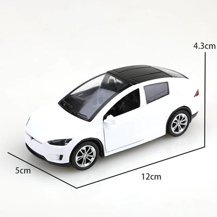 (bagged)1:36 Tesla MODEL X SUV, Alloy Model Car, Simulated vehicle, children alloy car, boy's toy model, car ornaments