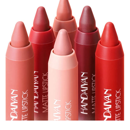 8 Colors Matte Lipstick Long Lasting Waterproof Hydrating Lip Liner Non Sticky Lightweight Velvet Lipliner Moisturizing Cosmetic