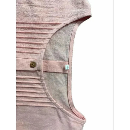 Plus Size 1XL-5XL Women's Casual Front Four Button Round Neck Pullover Ladies Fashionable Solid Color Comfortable Shirt