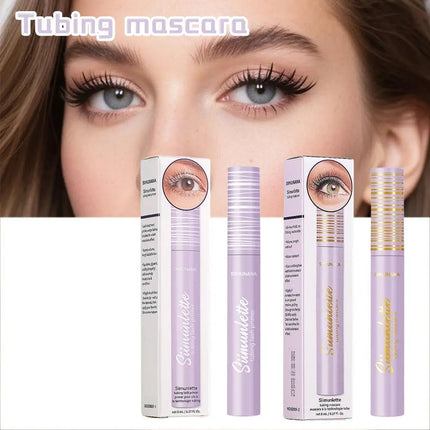 Tubing Mascara Waterproof And Sweatproof Contains Highly Effective Curling Ingredients, Instantly Elevates Lashes