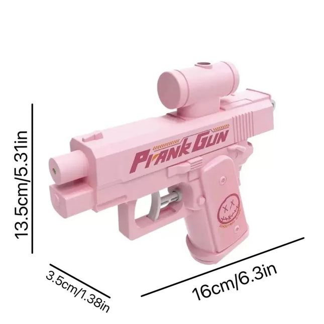 1 piece creative reverse water gun stunt toy double-sided mini children's water game toy gun funny toy·delivered as a gift