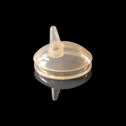 7cm Big Mouth Silicone Pacifier For Baby Bottle Drink Straw Spoon Head Gravity Ball Brown White Colors BPA Free Safe Pacifiers