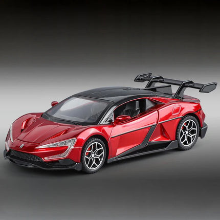 1:32 BYD Look Up U9 Pure Electric Performance Supercar Alloy Diecast Model Car Car Central Control Display Ornaments Decorations