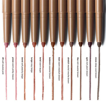 Blogger Recommended Lip Liner Brand Long-lasting Velvet Matte Beginner-friendly Sexy Double-ended Silky Peptide Nude Lip Liner