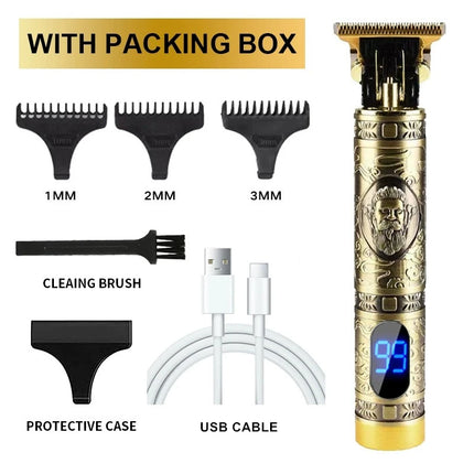 ZOZEN Electric Shaver Washable Rechargeable Electric Razor Shaving Machine for Men Body Hair Beard Trimmer Wet-Dry Use Washable