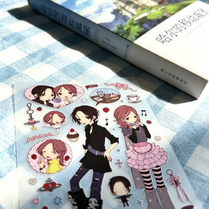 Cute Japanese-style Sticker Comic 'Another Me' Peripheral DIY Journal Stickers Cute Girl Style Ins Decoration Stickers Cute Gift