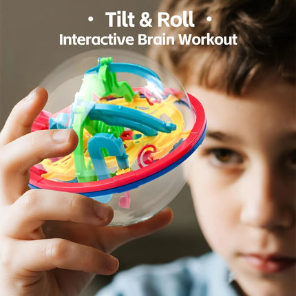 Perplexus Ball 3D Maze Ball Puzzle Toy Maze Game Mini Magic Intelligence Idea Labyrinth IQ Gifts for Kids and Adults