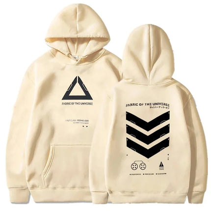Cosmic Fabric Techwear Network Punk Street Fashion Hoodie Casual Street Roller Skating Running Sweatshirt Cyberpunk Style