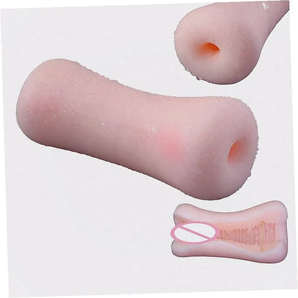 Premium Silicone Male Masturbation Cup Realistic Sex Doll Vagina Anus Channels Adult Sex Toys