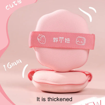 GUOXIAONIU 5 Shapes Powder Foundation Puff Mini Sponge Blending Applicator Details Makeup Puff Tools Wet Dry Dual Use