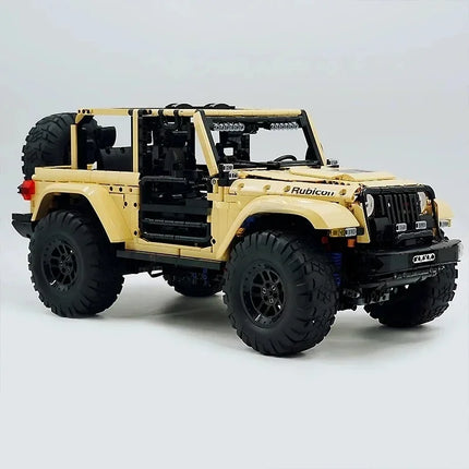 Mould King 13184 MOC Technical APP/RC Motorized Off-road Car Building Blocks Sport Vehicle SUV Bricks Christmas Gift For Boy Kid