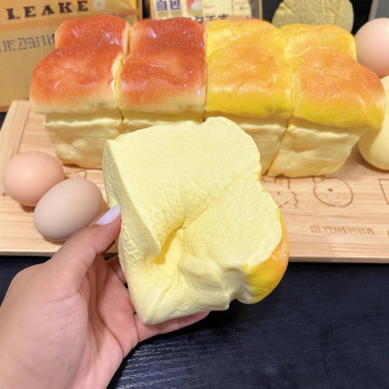 Hachimi Custard Slow Rising Squishy Toy, Super Moist Soft Tender Texture, Classroom Stress Relief Fidget Simulated Food Toy