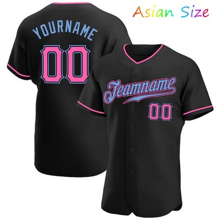 Polyester Quick Drying Baseball Jersey Button Down Sports Tee Uniform Custom Name Number Team Name Baseball Training Sports Tops