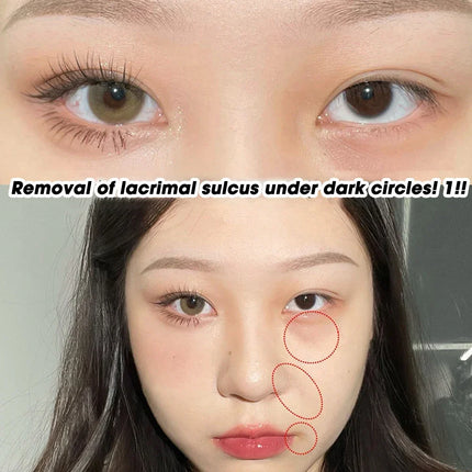 3 Colors Concealer Cream Full Coverage Acne Spot Dark Circles Contour Concealer Palette with Brush Moisturizing Cosmetics Makeup