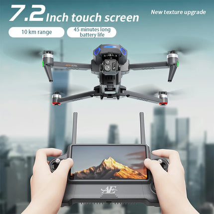 AE30 Max 6000M LCD SC GPS Drone 8K Dual Camera 6G Wifi FPV 3-Axis Gimbal Professional Obstacle Avoidance Quadcopter RC Dron Toy