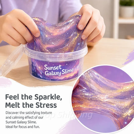 Super Large Box Slime Bucket Giant Bubble Milk Fake Water Decompress Toy Non Stick Hand Can Cover Bubble Pure Handmade Kids Gift