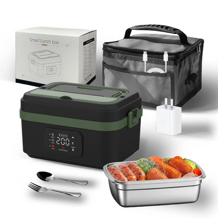 Portable Cordless Electric Lunch Boxes Automatic Self-Heating Food Warmer for Office School