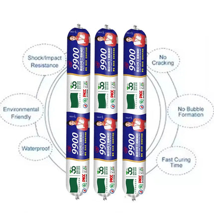 Transparent 9900 Silicone Sealant Waterproof Adhesive Fast-drying For Building Wall Adhesive Structural Sealant Tool Accessories
