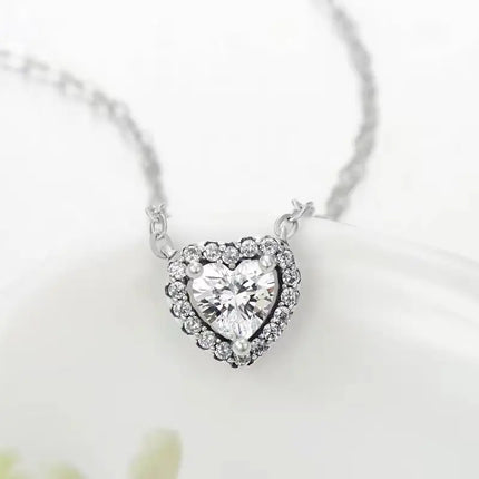 2025 New Birthday Day Gift S925 Silver Earrings Heart &Infinity Knot Jewellery Set Pink Bow Earrings Original Women Jewelry
