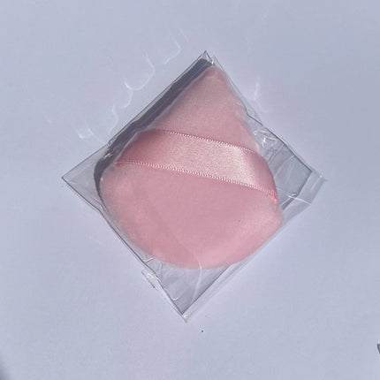 Velvet Cosmetic Powder Pufff Makeup Sponge Puff Dry Use Triangle Makeup Puff Women Soft Smooth Beauty Washable Face Makeup Tools