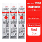 0.28mm red ink 3pc