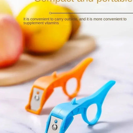 Fruit Apple Kiwi Peeler Orange Cutter Vegetable Stainless Steel Peelers Portable Manual Peeling Potatoes Peeler Kitchen Tools